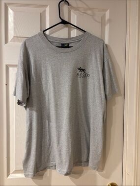 Gecko Hawaii Men's Light Gray Short-Sleeve Tee
